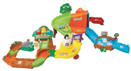 Go on a trip with the Go! Go! Smart Animals Zoo Explorers Playset by VTech