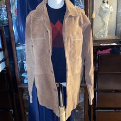 Genuine Leather Jacket Size Large 