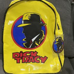 Dick Tracy vintage Back pack!!! Mint Condition