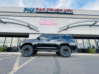 Toyota 4-Runner Wheels Tires Leveling & Lift Kits Accessories intakes Side Stows Bed Covers Air-bag Kits Installations. (WE Finance)