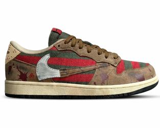 Jordan 1 Low Travis Scott Freddy Vs Jason