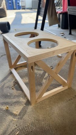 Made To Order Dog Bowl Stands