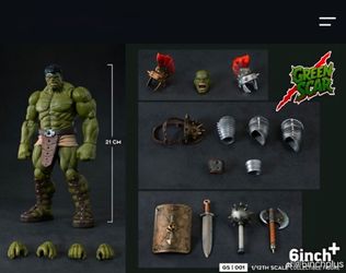 6inch+ Greenscar Gladiator Hulk