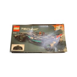 Lego Black Technic Pull Back Car