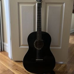 Fine Instrument  Black Rogue Guitar, Six Strings (Read Ad) 