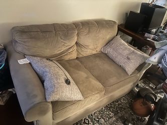 Free sofa and loveseat