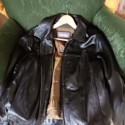 2 Black Leather Jackets