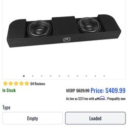 Ford F150 12”subs