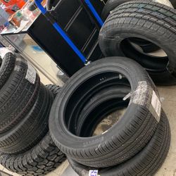 Assortment Of New Tires Michelin Bridgestone Pirelli Falken
