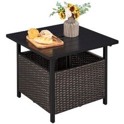 Side Table With 1.5" Umbrella Hole