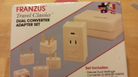 Travel Converter Adapter Set
