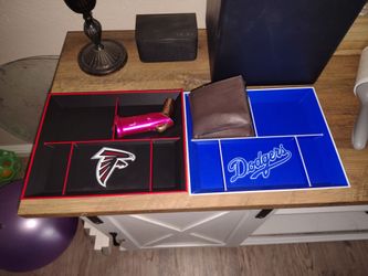 These 2 sports dump trays are available