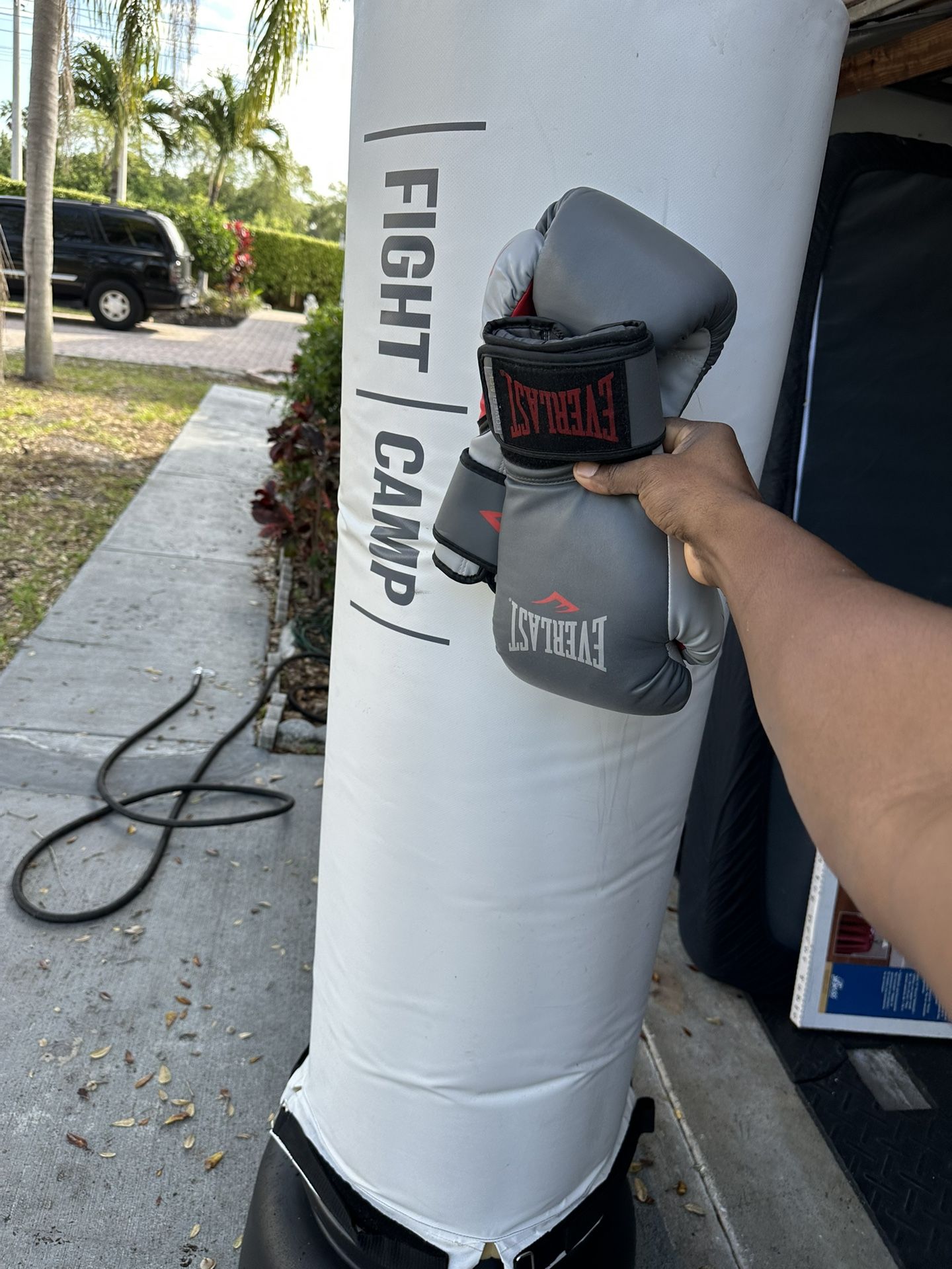 Fight, Camp, Freestanding, Punching Bag