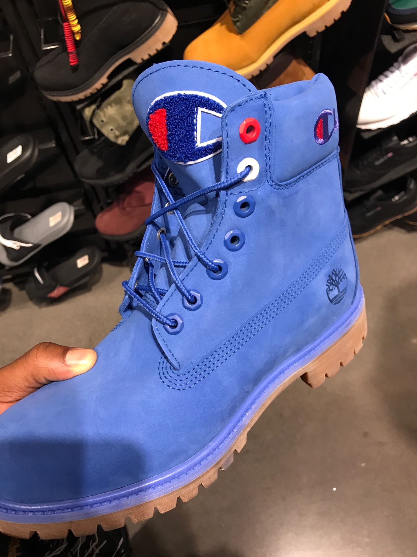 Men’s champion x timberland