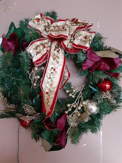 Vintage Christmas Wreath
