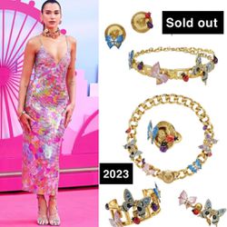 Versace Jewelry Set 🦋