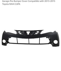 Front Bumper Cover 2013-2015  Rav4
