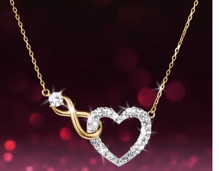 Daniel Steiger Infinity Heart Necklace 