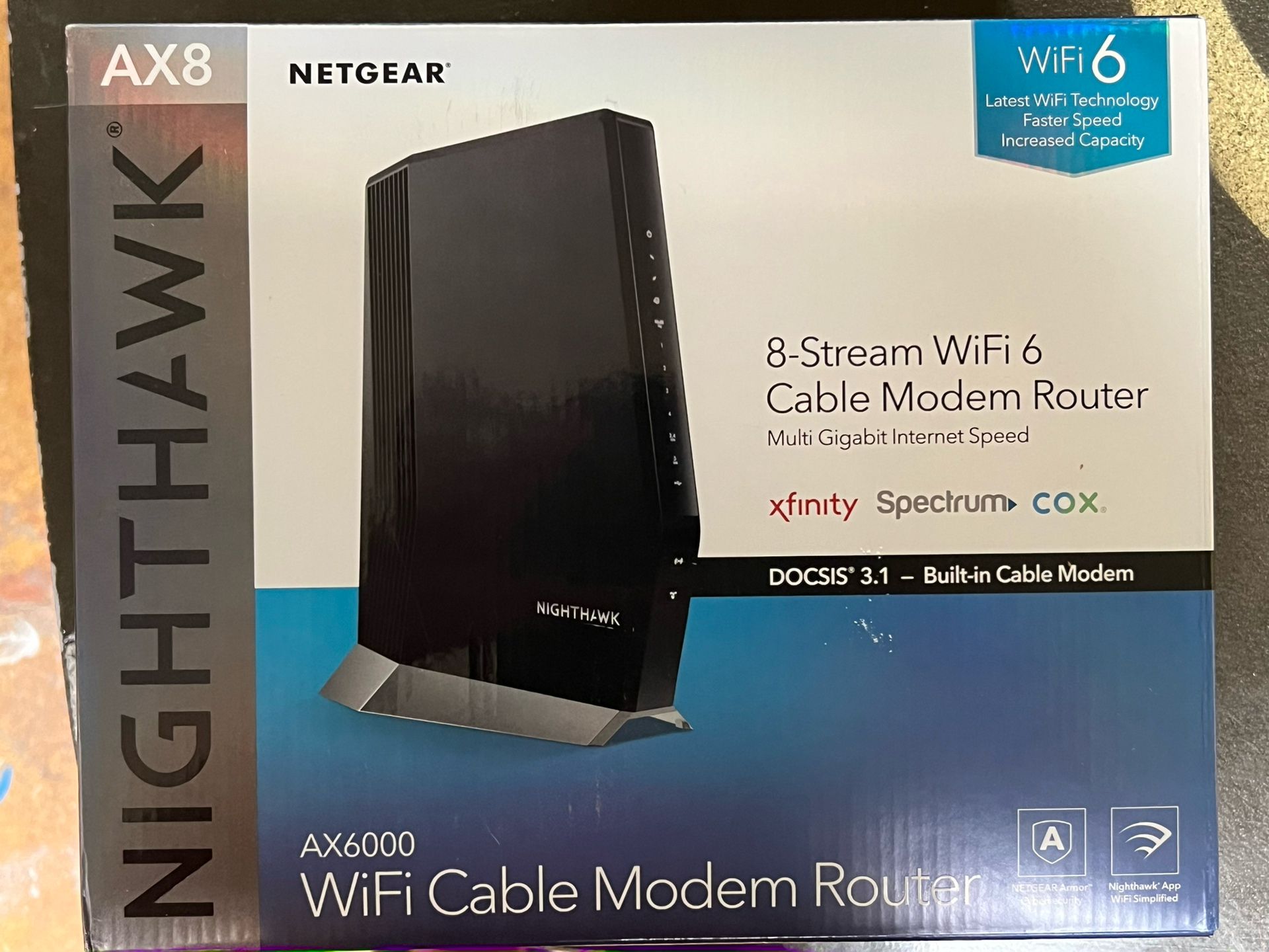 NETGEARs Nighthawk CAX80 6GB Modem/Router