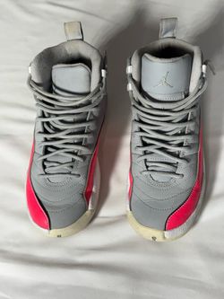 Jordan 12 Retro Wolf Grey Racer Pink