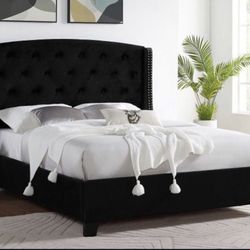 New Quality Upolstered Luxury Bed 🛏 Frames MATTRESS NOT INCLUDED Same Day Delivery 🚚 