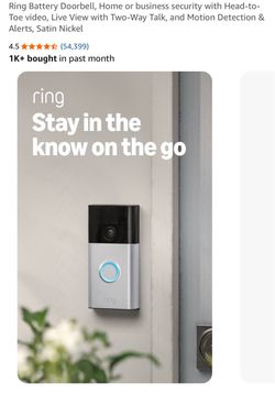 Ring Battery Doorbell