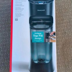 Honeywell 1.7 gal 500 sq ft Top Fill Cool Moisture Tower Humidifier with Humidistat
