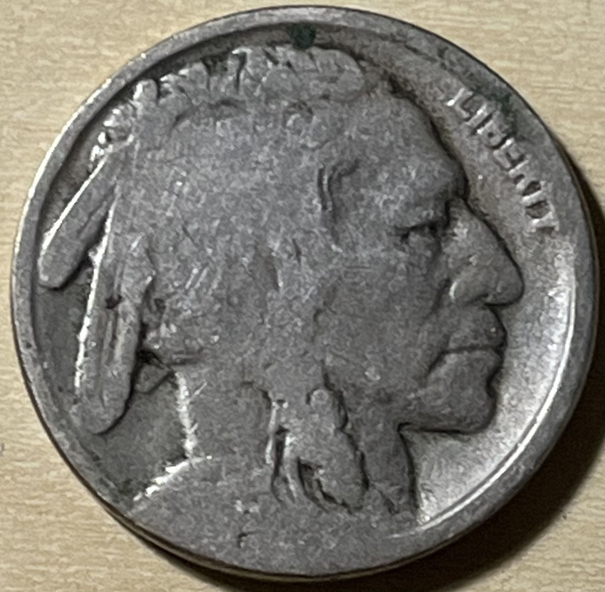 1918-S Buffalo Nickel