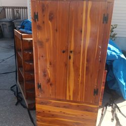 Wood Cabinet 