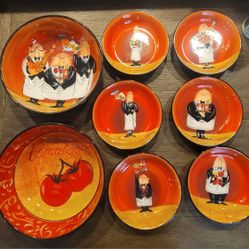 Italian Serving Dish Set