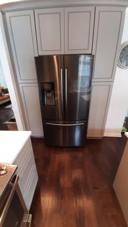Samsung French Door Refrigerator Black Stainless