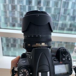 Nikon D 7000 with 18-105 Lens 