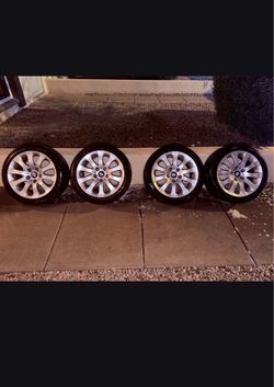 BMW rims and tires