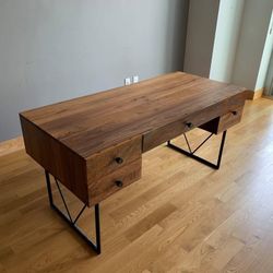 Crate & Barrel/ Atwood  desk/ restoration hardware 