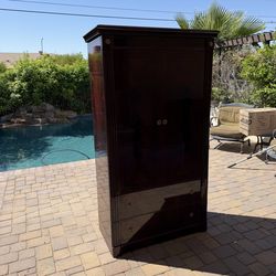 Armoire / Wardrobe Cabinet w/ Drawers – Great Condition