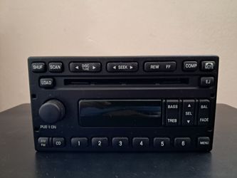 OEM Ford AM/FM Radio 6-Disc CD Changer (1C3F-18C815-AB)