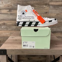 Converse X Off-White NEW sz 10m  $400