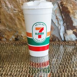 7 Eleven Reusable Plastic Coffee Tumbler Cup Exclusive
