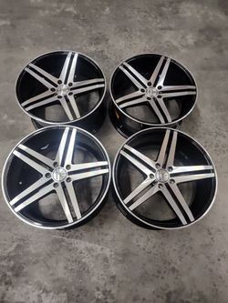 19x9.5+38 Wheels 5x114.3 Open Boxes Never Used 