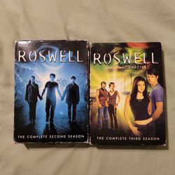 ROSWELL COMPLETE SEASONS 2 & 3, 11 DVD'S WITH 39 EPISODES !