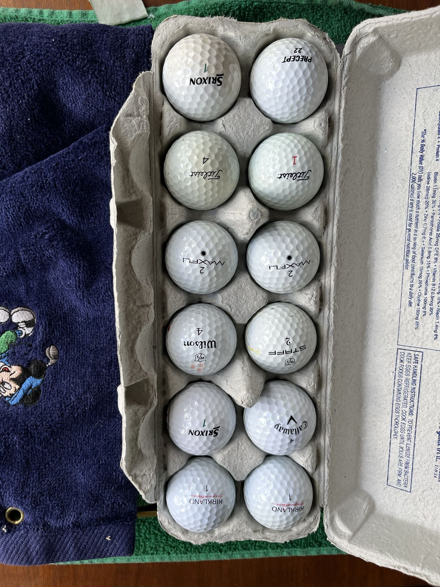 Pre- Owned 1 Dozen Golf Balls