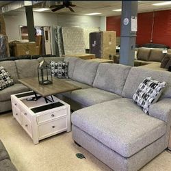 U Shaped Sectional Financing Available By ASHLEY 