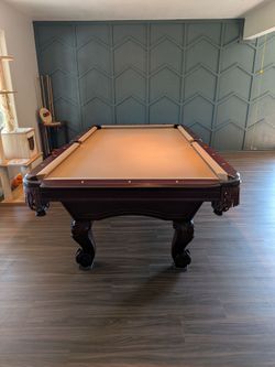 Pool table with ping pong conversion table