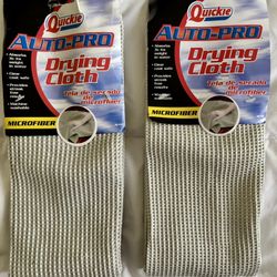 2 Car DRYING CLOTHS - New, In Factory Package