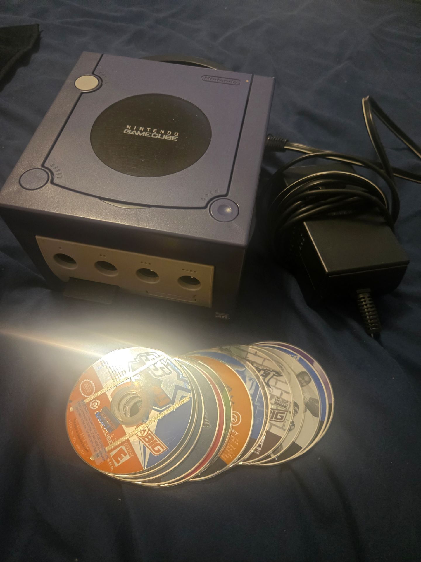 Nintendo GameCube Console with Games and Power Adapter for Sale in San ...