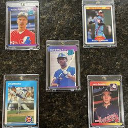 Late 80’s HOF Rookie Cards.