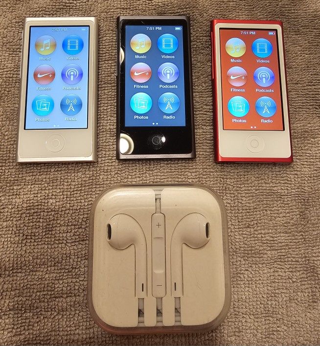 Apple iPod nano A1446 (第 7 世代) 16GB レッド (PRODUCT) ジャンク