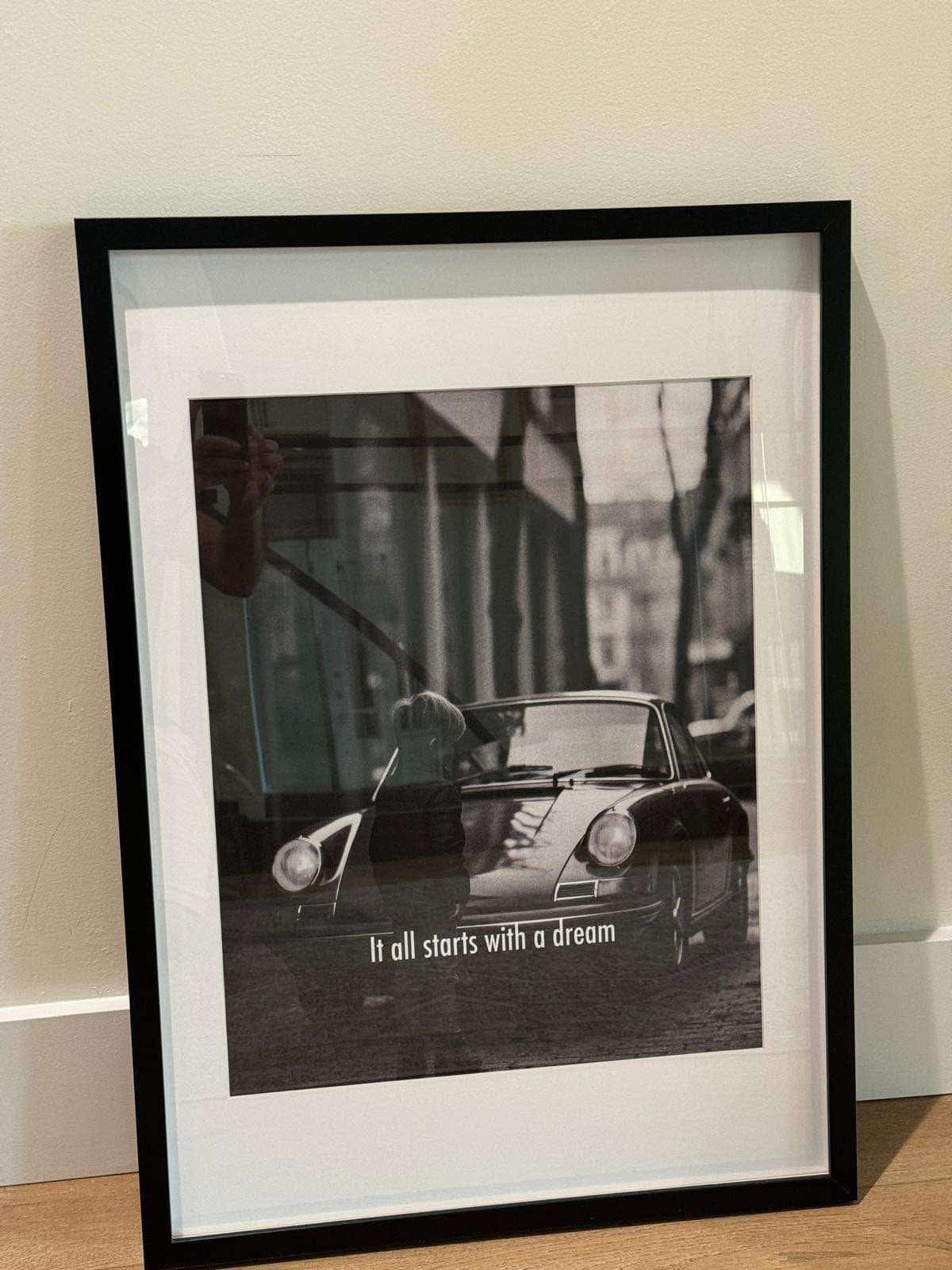 Canvas Porsche Frame