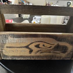 Seahawks Wooden Carrier