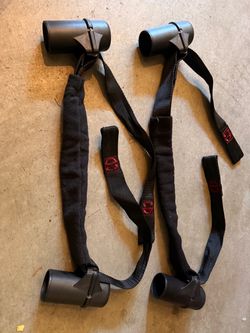 Motorcycle tie down bar harness
